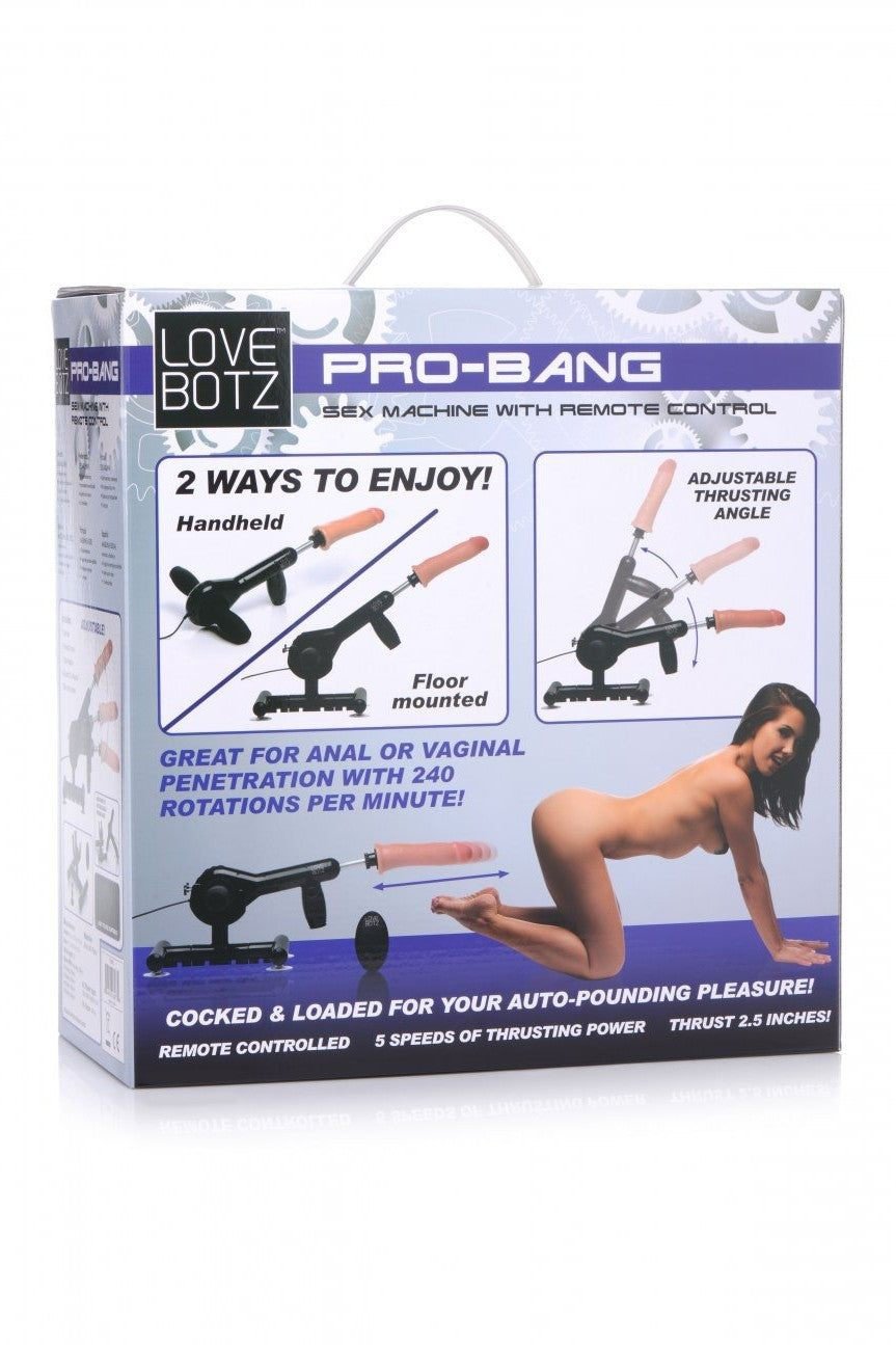 Pro-Bang Sex Machine with Remote Control free shipping - ToysZone.ca