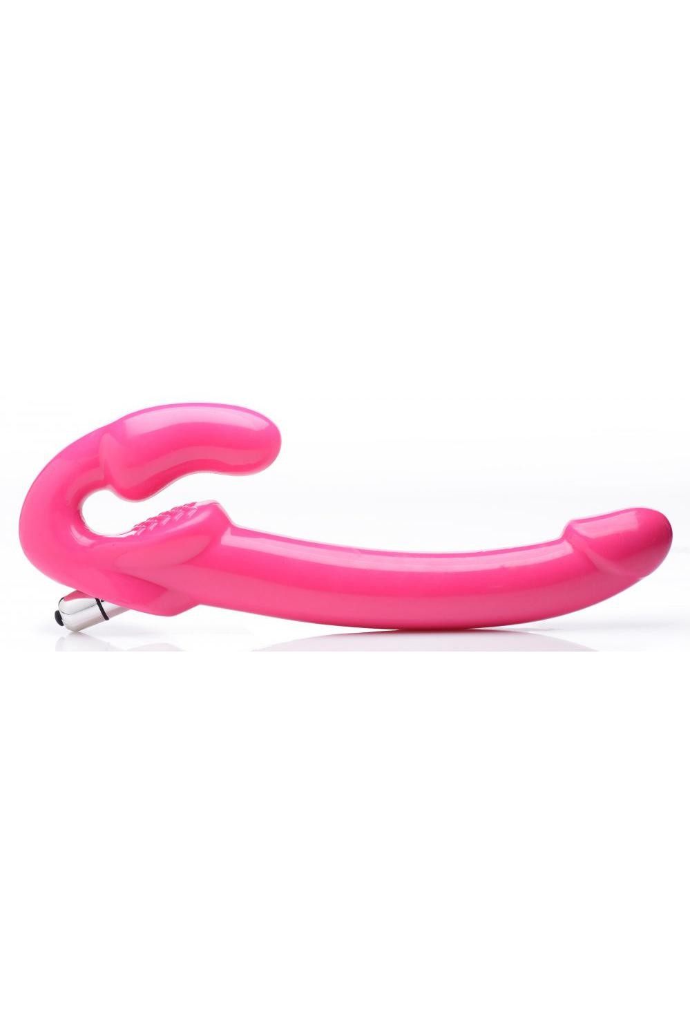 7X Revolver Slim 8 inch Vibrating Strapless Strap-on freeshipping - ToysZone.ca