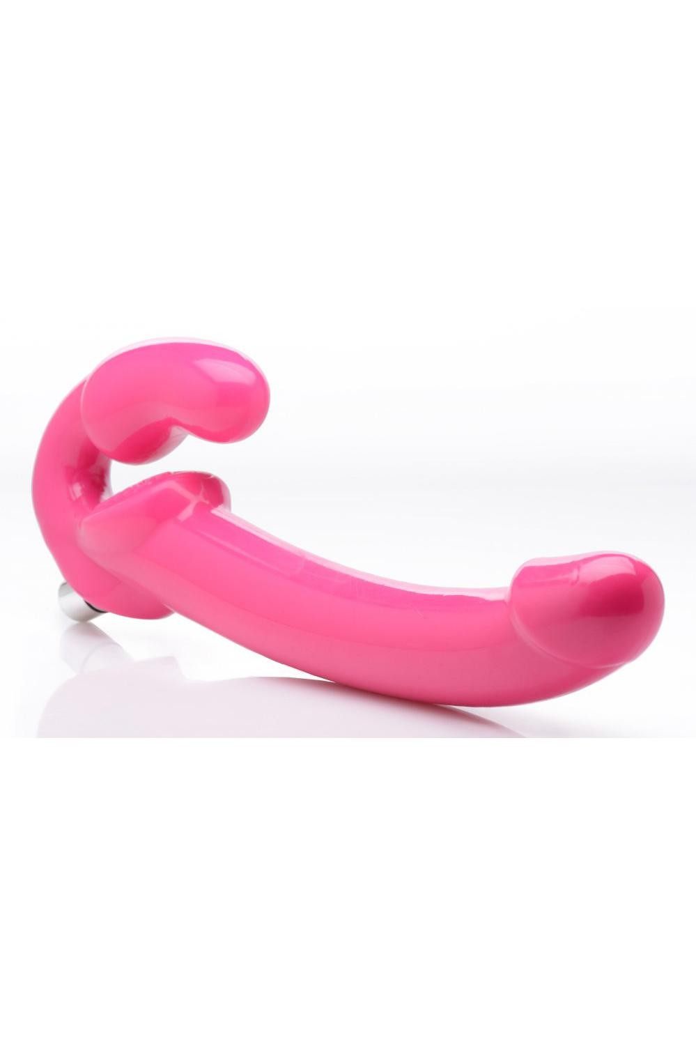 7X Revolver Slim 8 inch Vibrating Strapless Strap-on freeshipping - ToysZone.ca