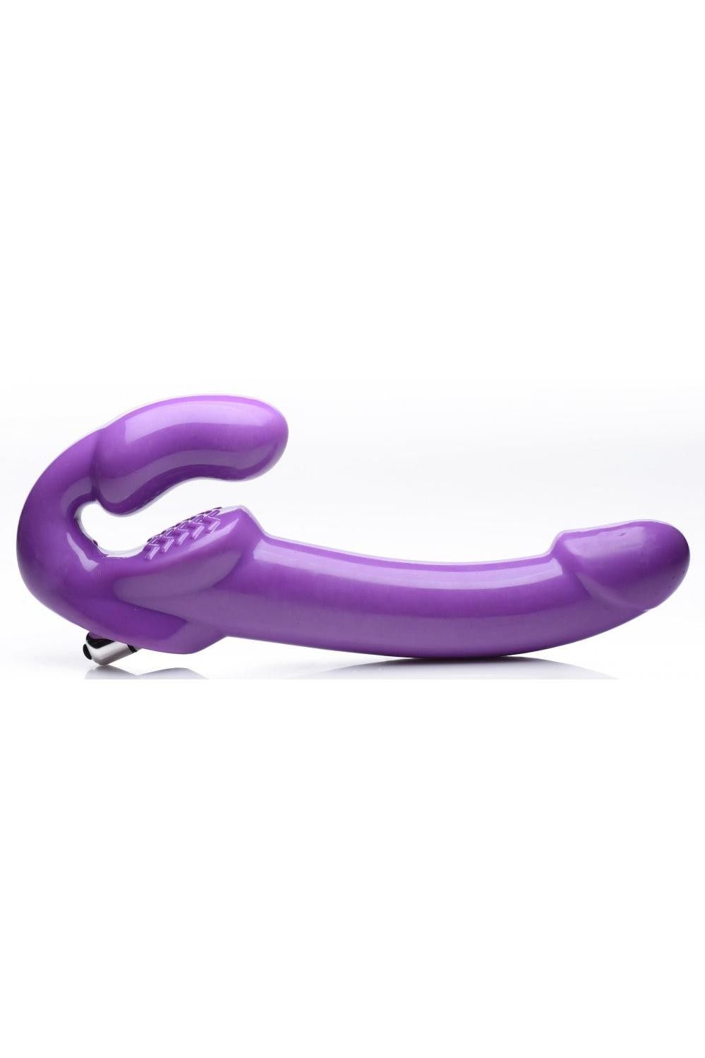 7X Revolver 2 Inch Thick Vibrating Strapless Strap-on freeshipping - ToysZone.ca