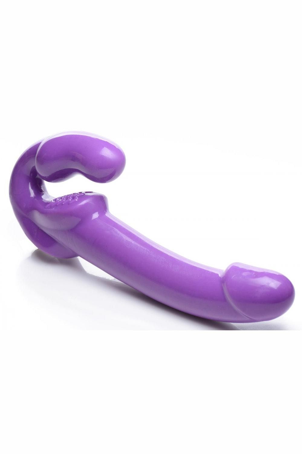 7X Revolver 2 Inch Thick Vibrating Strapless Strap-on freeshipping - ToysZone.ca