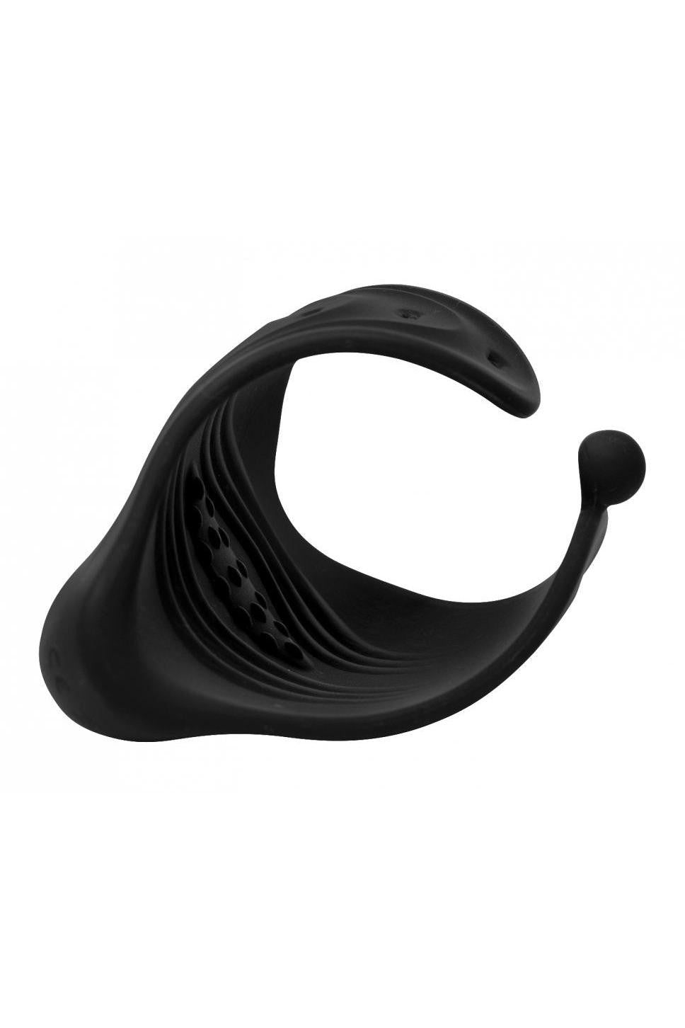 10X Pleasure Stroke Vibrating Silicone Penis Sleeve free shipping - ToysZone.ca