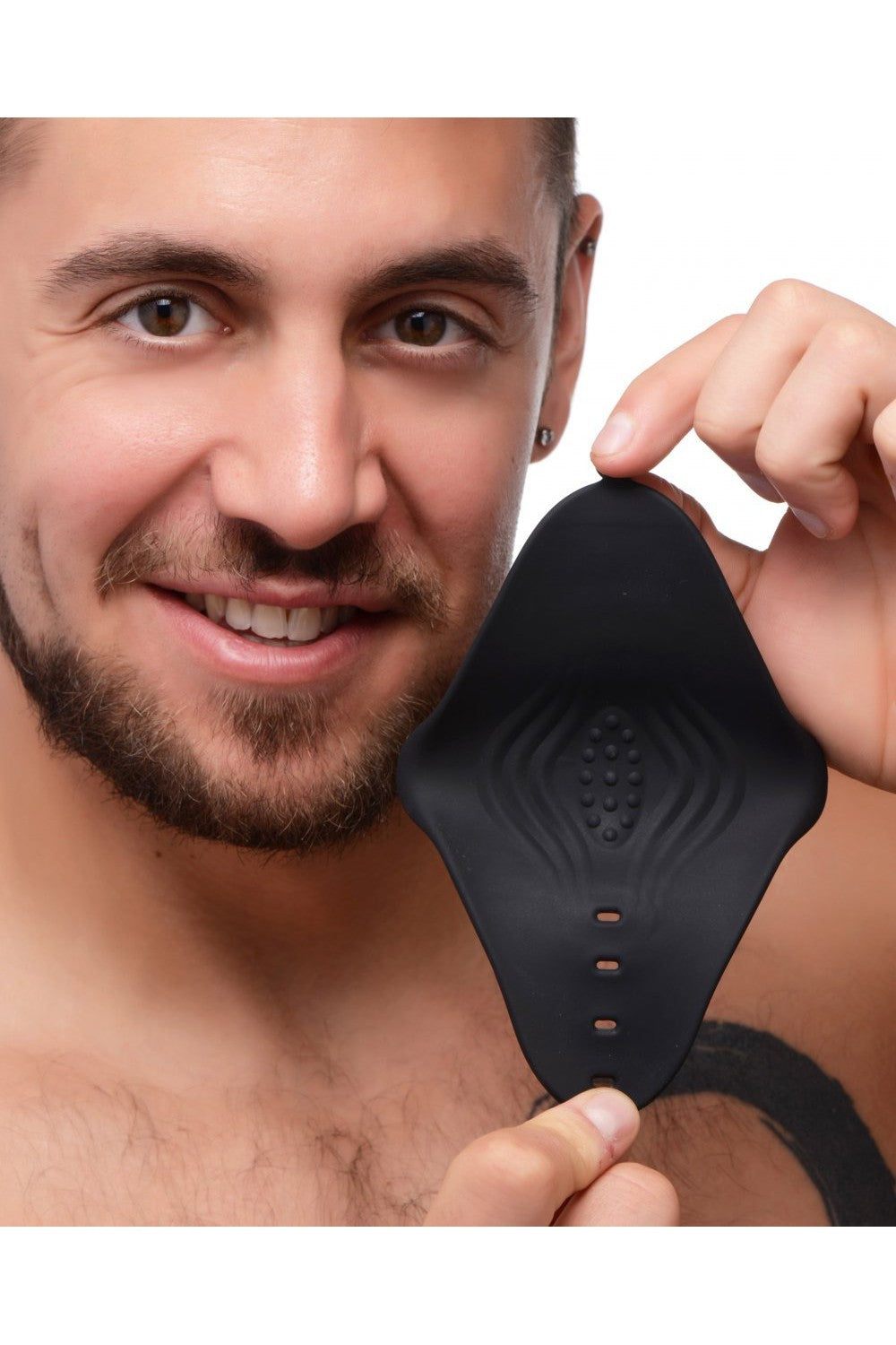 10X Pleasure Stroke Vibrating Silicone Penis Sleeve free shipping - ToysZone.ca
