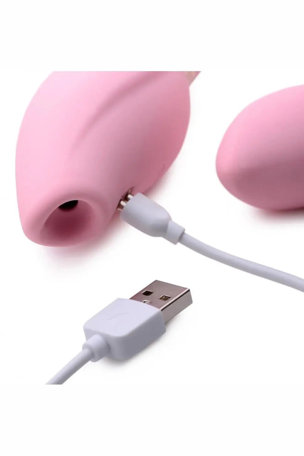 Shegasm 8X Tandem Plus Silicone Suction Clitoral Stimulator and Egg free shipping - ToysZone.ca