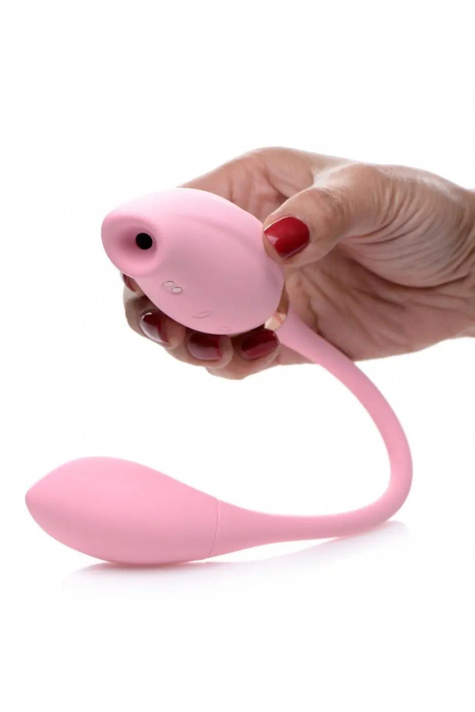 Shegasm 8X Tandem Plus Silicone Suction Clitoral Stimulator and Egg free shipping - ToysZone.ca