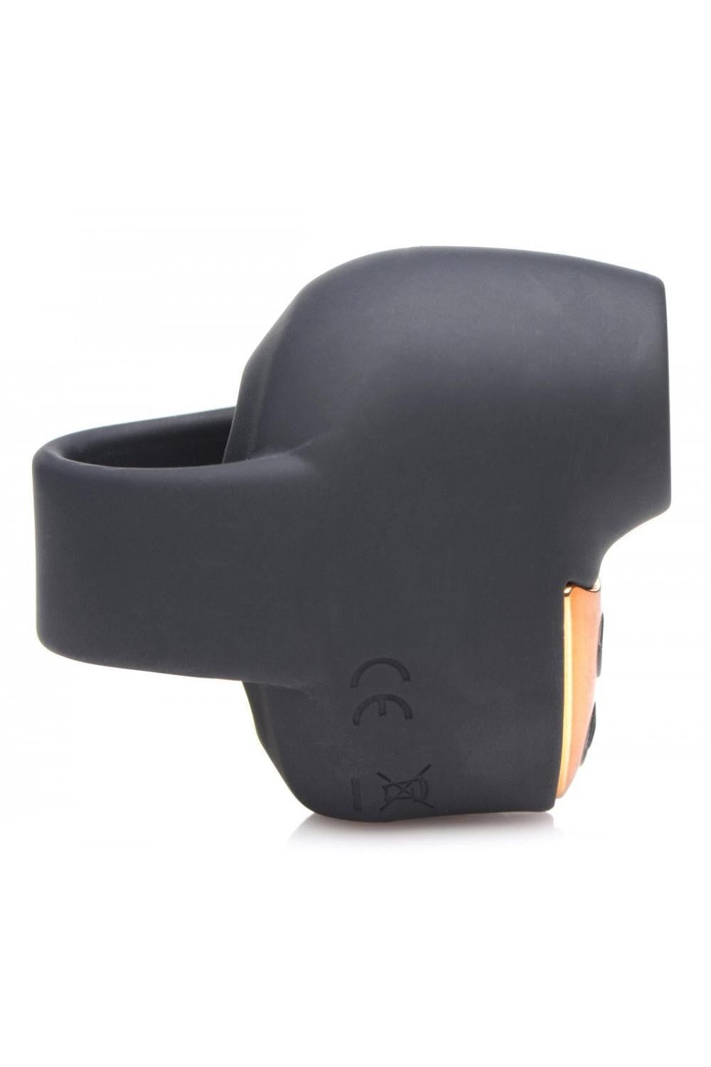 12X Mini Silicone Clit Stimulator - Black freeshipping - ToysZone.ca