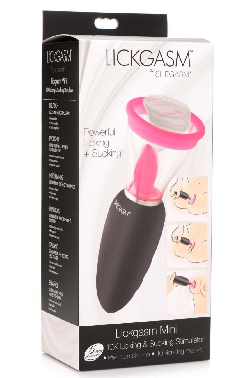 Lickgasm Mini 10X Licking and Sucking  free shipping-ToysZone.ca