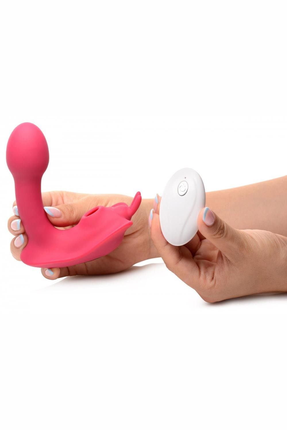 Butterfly Tease 10X Clitoral Suction Silicone Stimulator freeshipping - ToysZone.ca