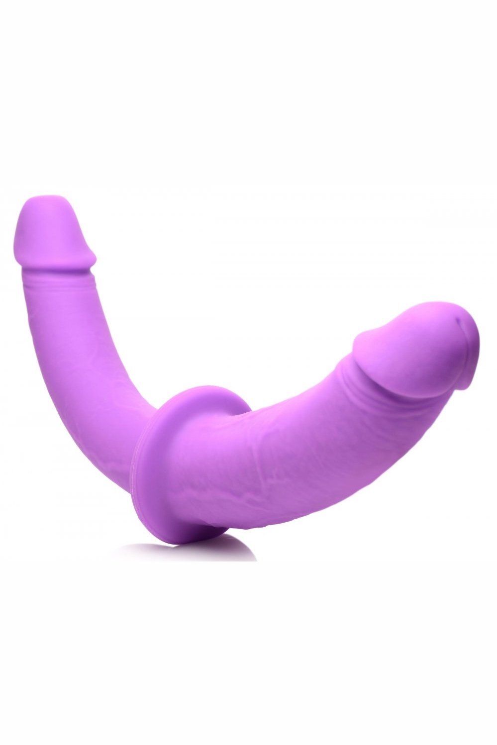 Silicone Double Dildo with Harness Free Shipping