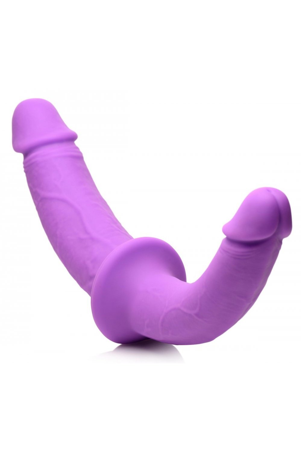 Silicone Double Dildo with Harness Free Shipping