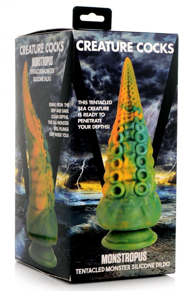 Monstropus Tentacled Monster Silicone Dildo Free Shipping