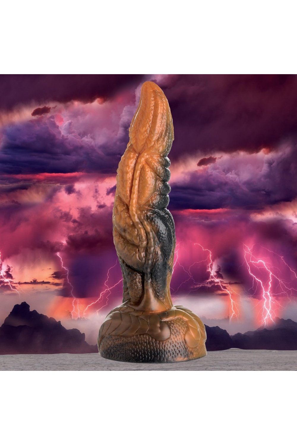 Ravager Rippled Tentacle Silicone Dildo Free Shipping