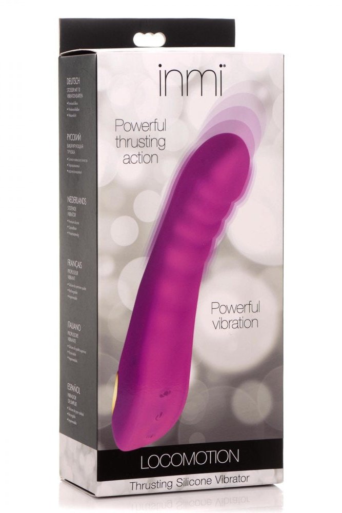 Locomotion Thrusting Silicone Vibrator Free Shipping