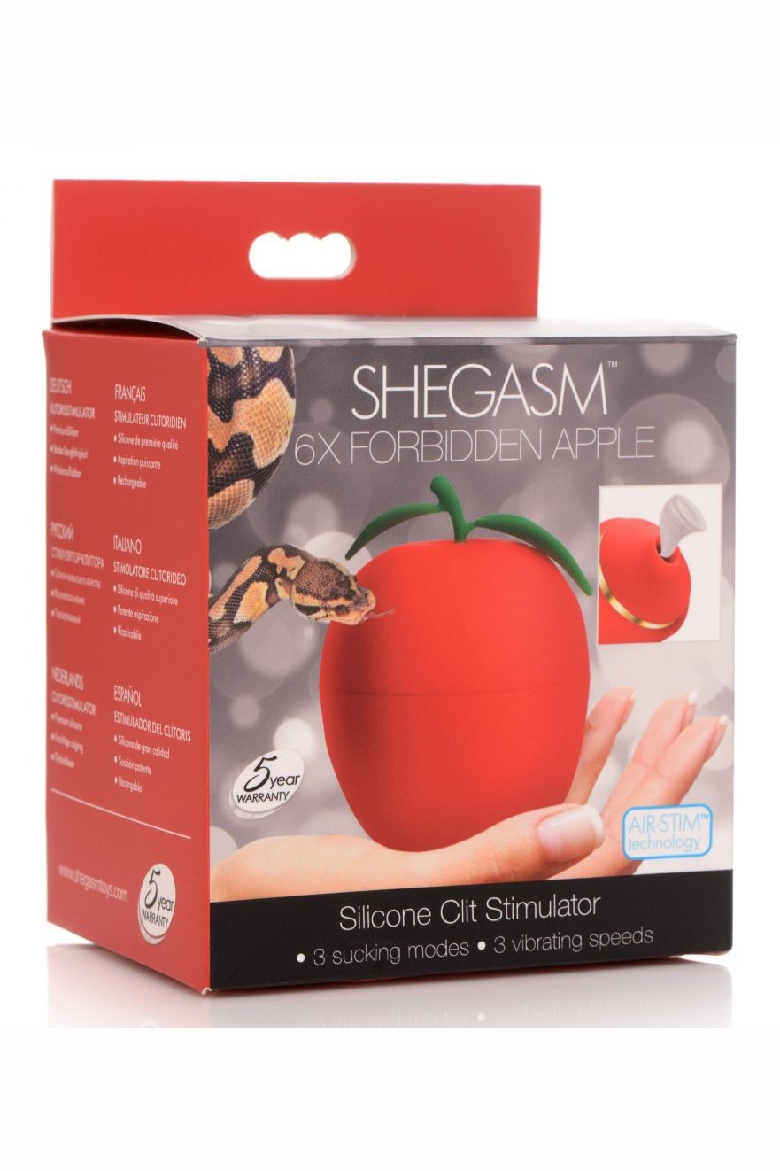 6X Forbidden Apple Silicone Clit Stimulator Free Shipping