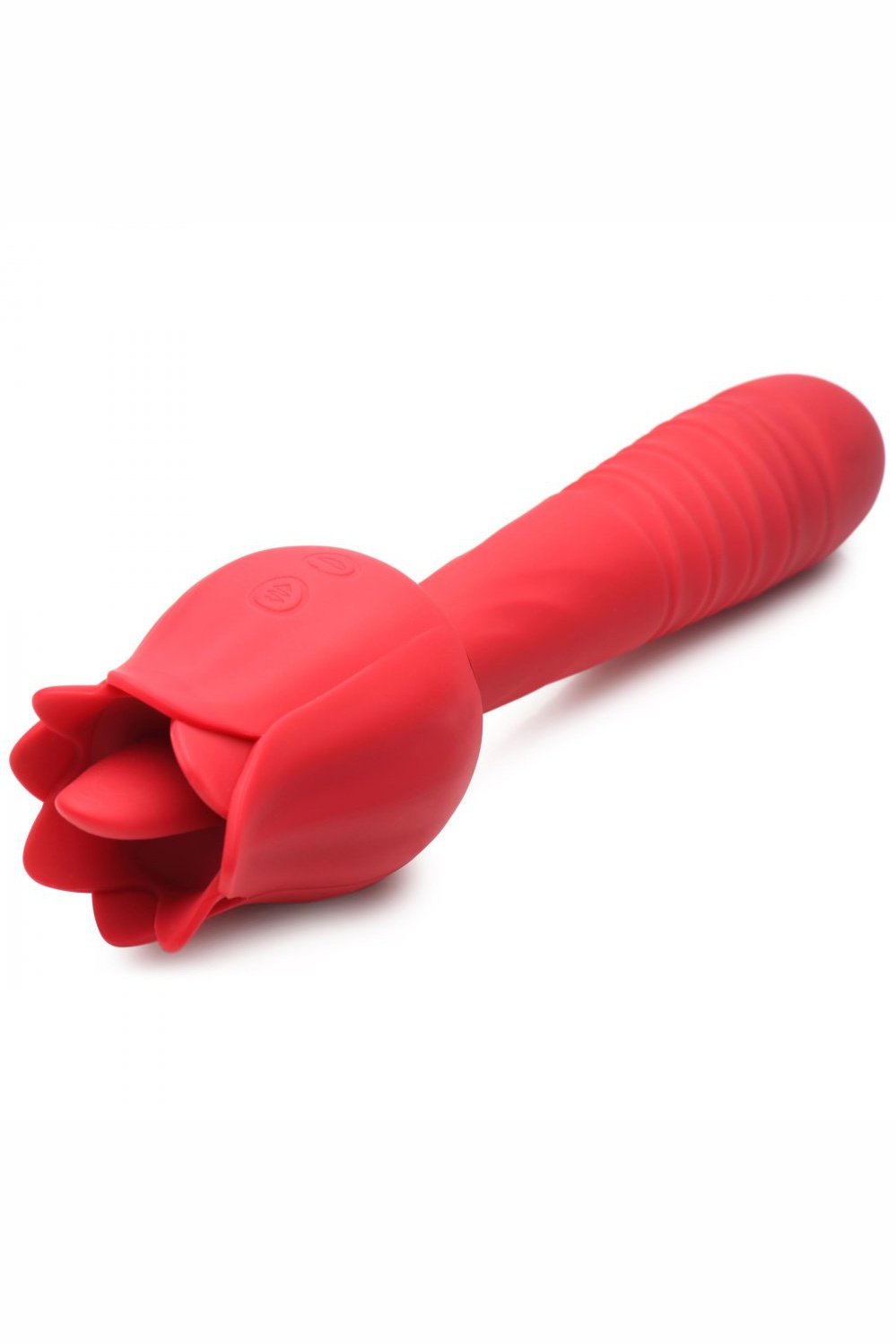 Racy Rose Thrusting and Licking Rose Vibrator Free Shipping