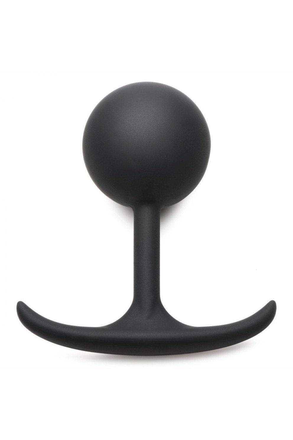 Premium Silicone Weighted Anal Plug - XL Free Shipping