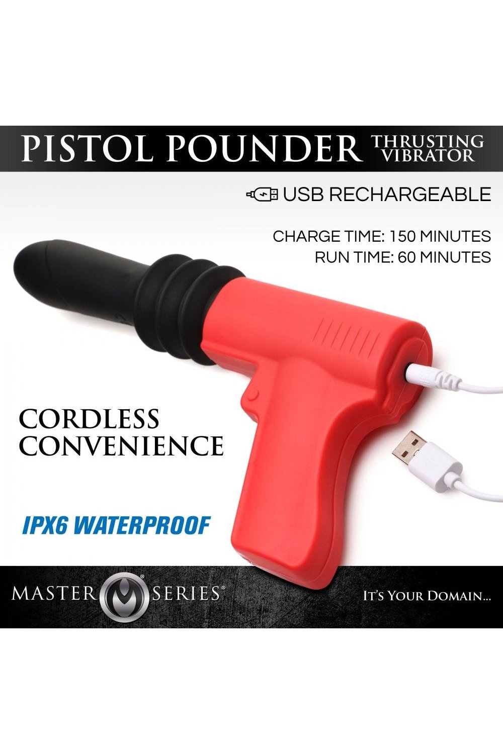 Pistola Pounder Thrusting Vibrator