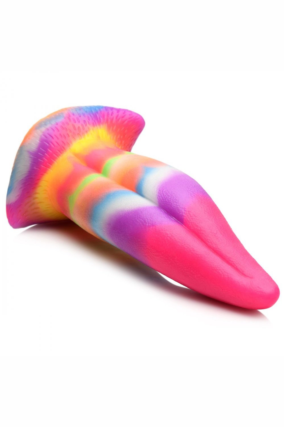Unicorn Kiss Unicorn Tongue Glow-in-the-Dark Silicone Dildo Free Shipping