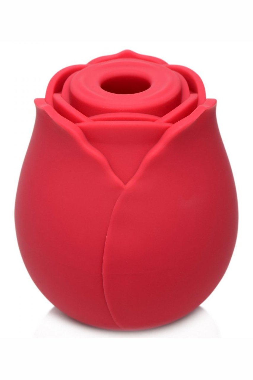 The Rose Lover's Gift Box 10X Clit Suction Rose - Red Free Shipping