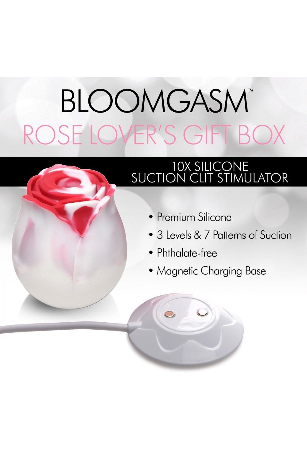The Rose Lovers Gift Box 10x Clit Suction Rose - Swirl Free Shipping