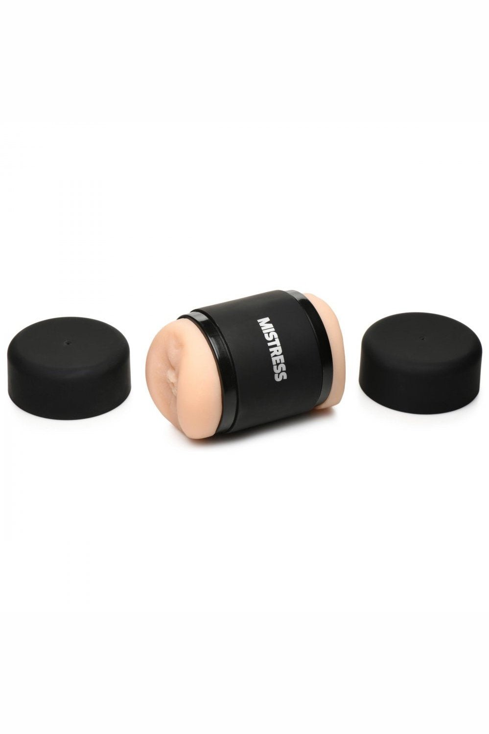 Double Shot Mouth and Ass Stroker - Light Free Shipping