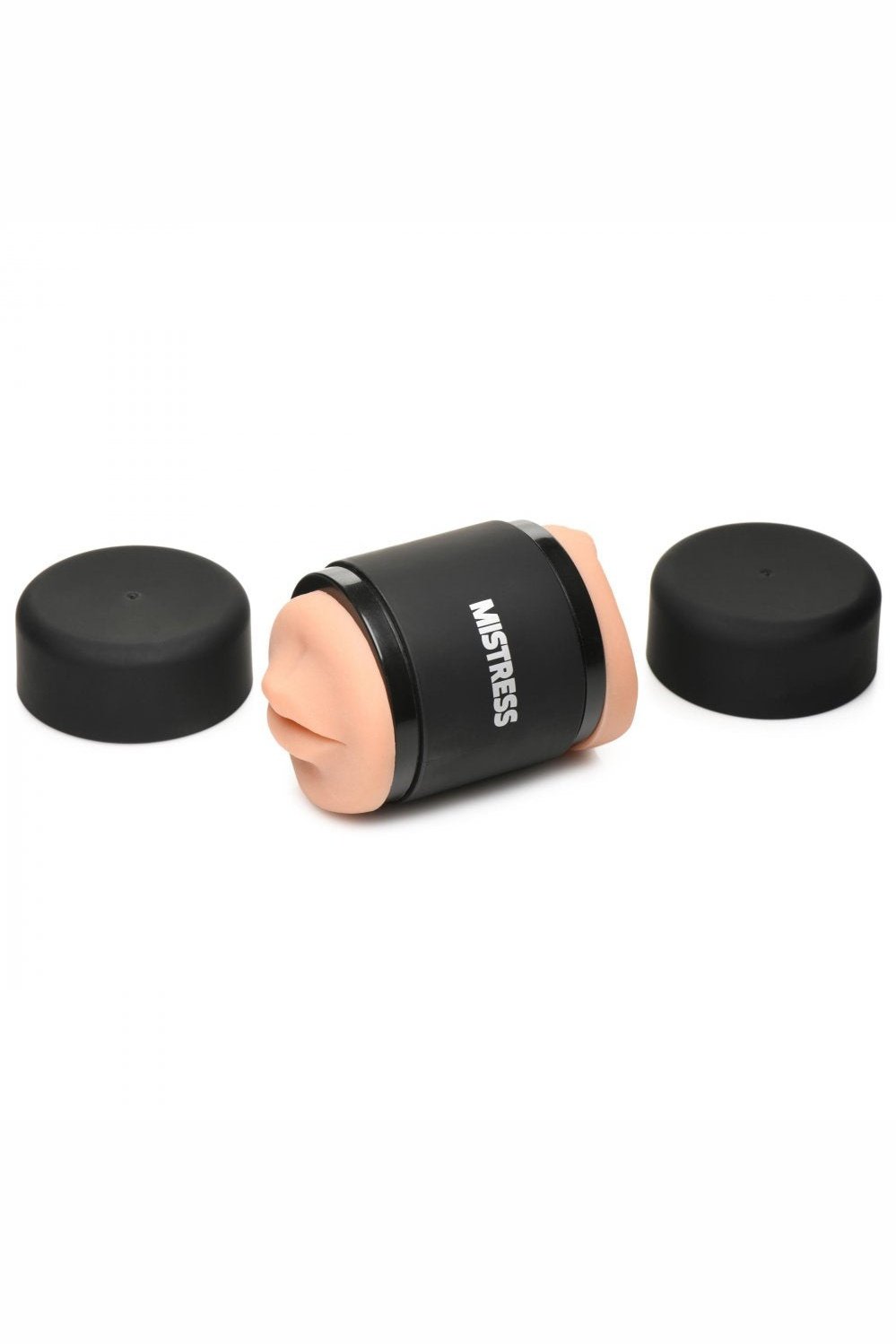 Double Shot Mouth and Ass Stroker - Medium Free Shipping
