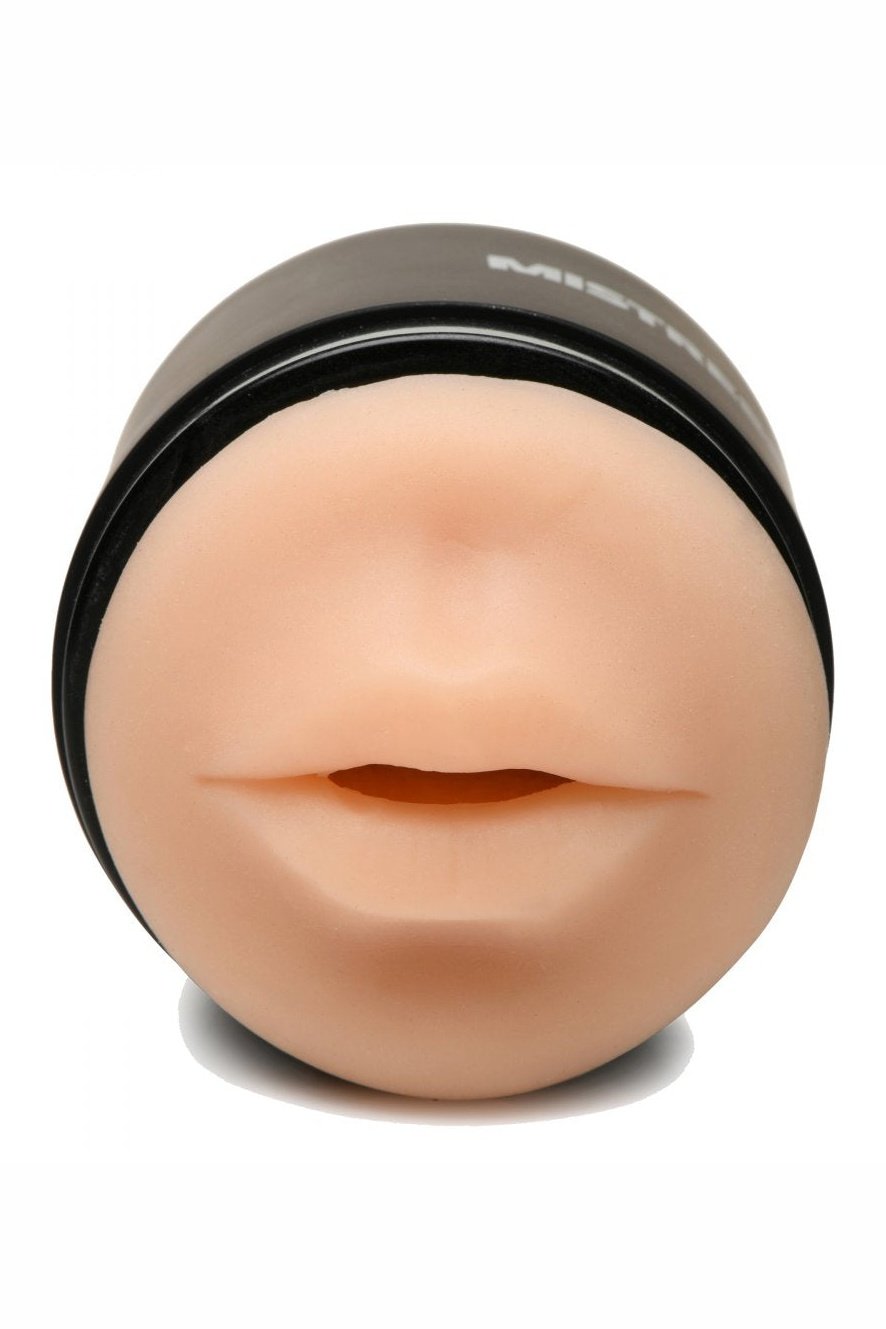 Double Shot Mouth and Pussy Stroker - Light Free Shipping