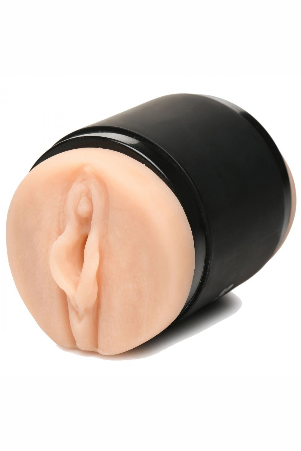 Double Shot Mouth and Pussy Stroker - Light Free Shipping