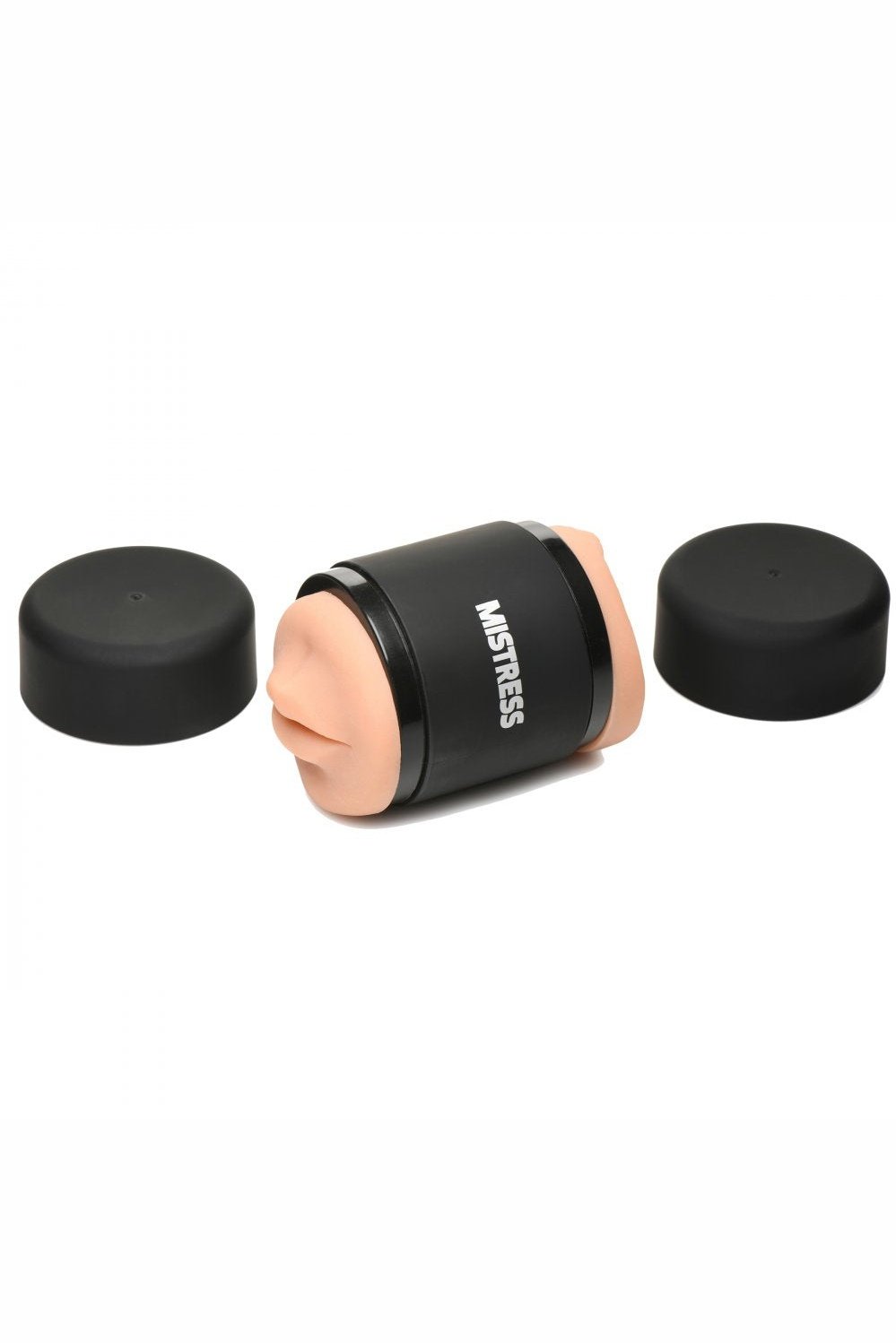 Double Shot Mouth and Pussy Stroker - Medium Free Shipping