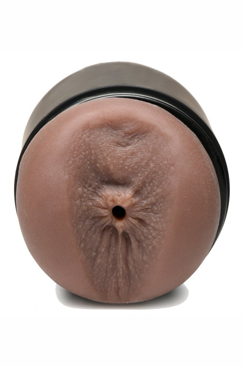 Double Shot Pussy and Ass Stroker - Dark Free Shipping