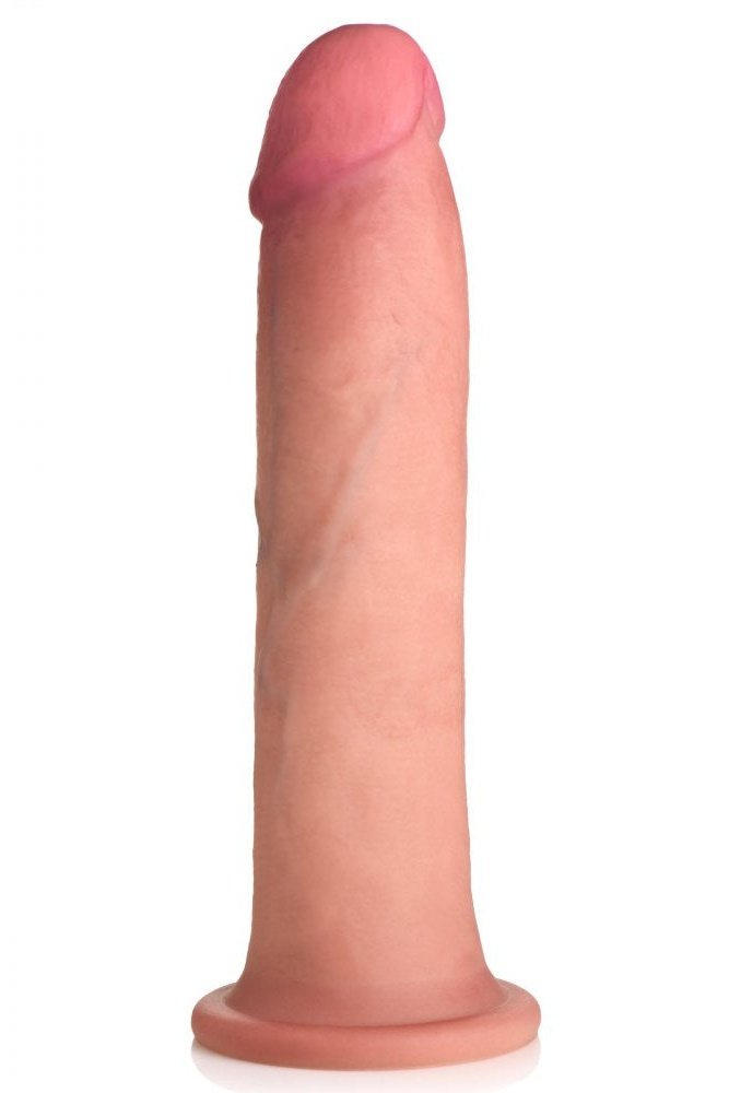 Ultra Realistic Dual Density Silicone Dildo - 8 Inch