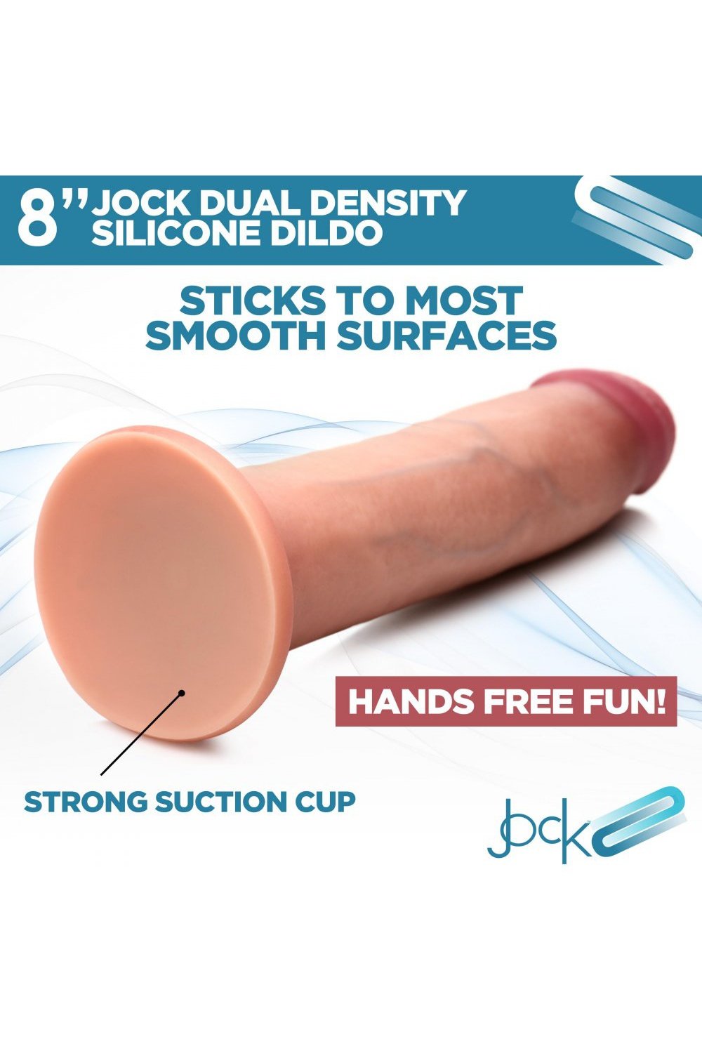 Ultra Realistic Dual Density Silicone Dildo - 8 Inch