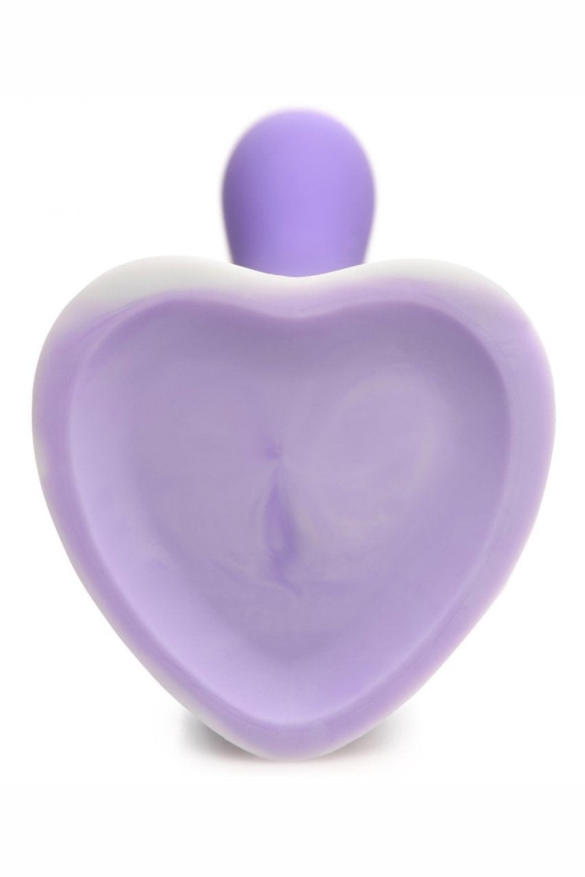 Slim G-Spot Silicone Purple and White Dildo Free Shipping