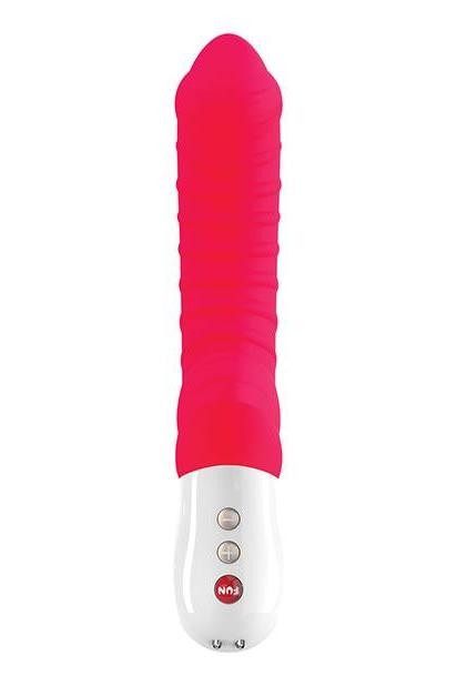 Fun Factory G5 Tiger Rechargeable G-Spot Vibrator Red freeshipping - ToysZone.ca