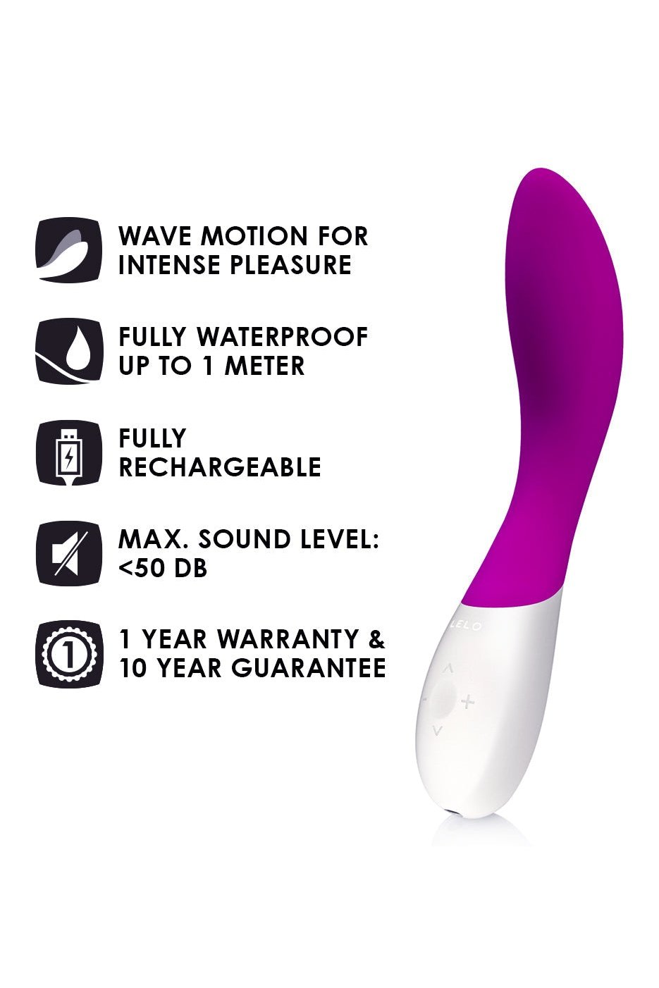 Mona Wave Deep Rose - Free Shipping