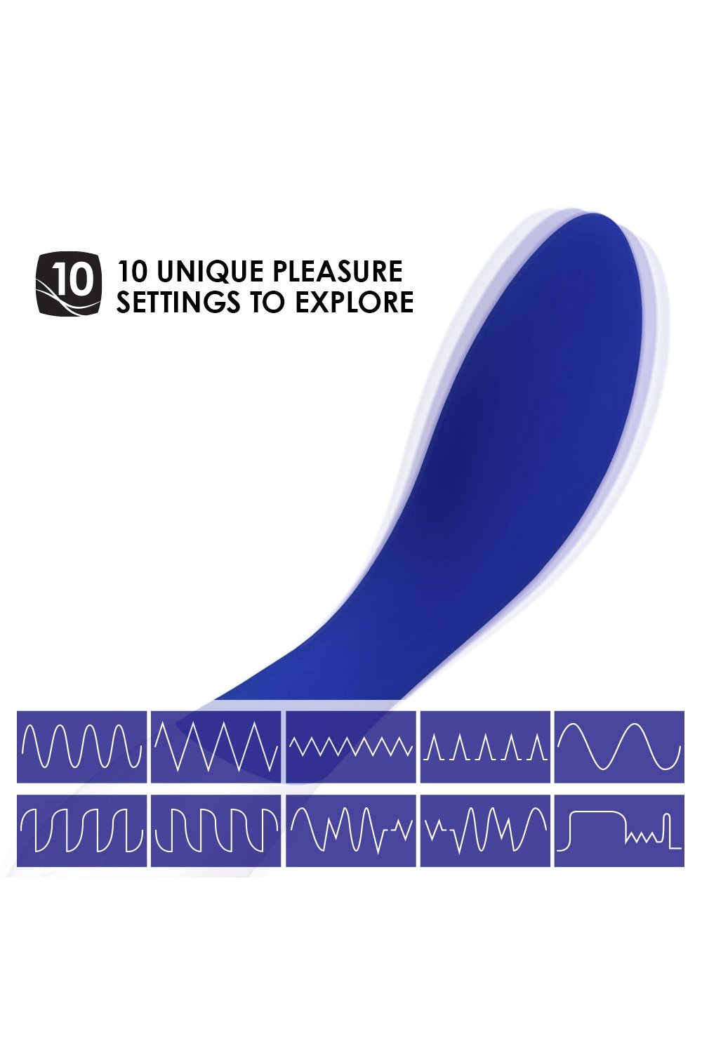 Lelo Mona Wave Midnight Blue - Free Shipping