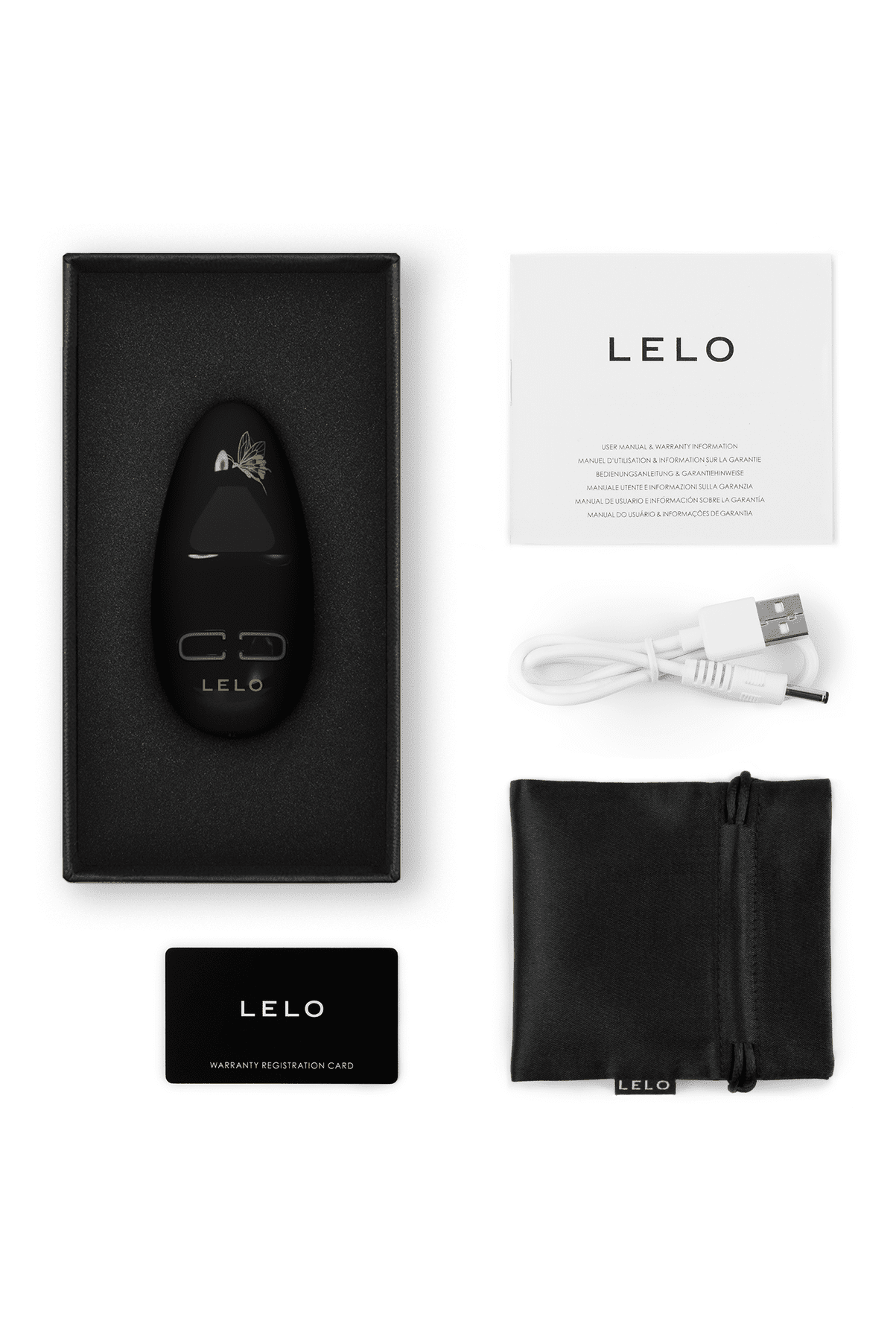 Lelo NEA™ 3 Pitch Black Free Shipping