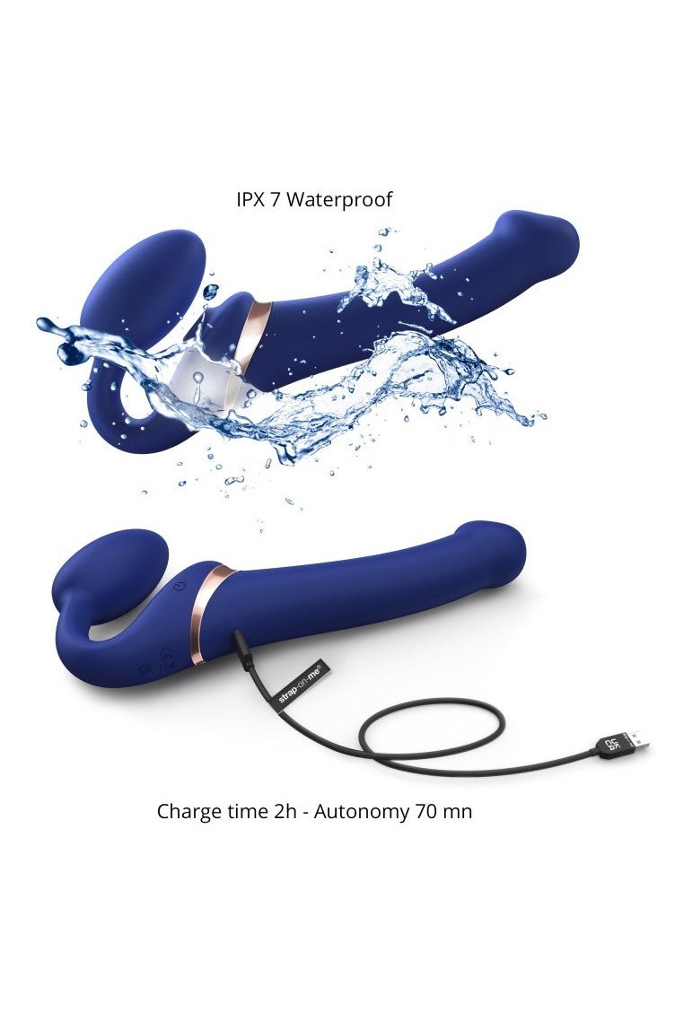 MULTI ORGASM BENDABLE STRAP-ON - Free Shipping