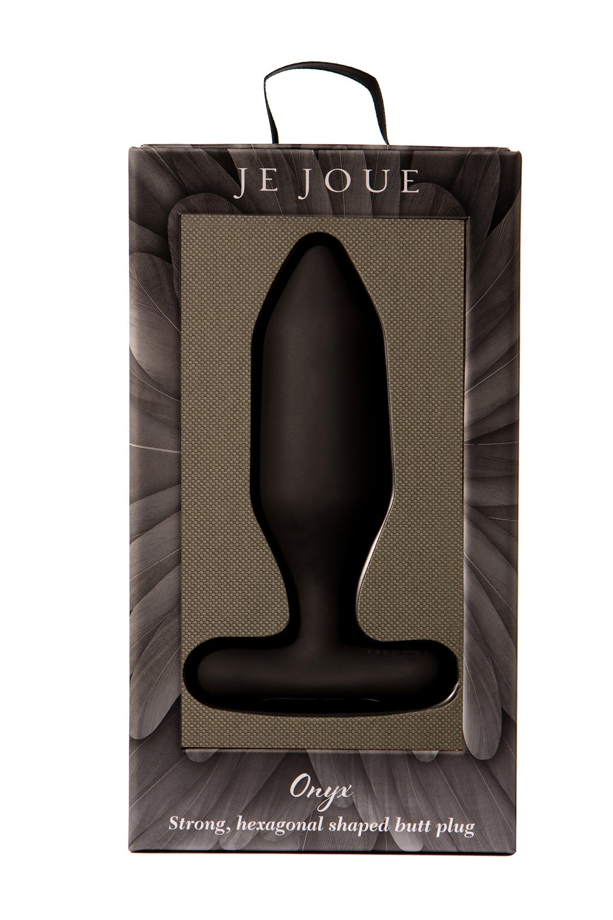 Onyx Vibrating Butt Plug Black - Free Shipping