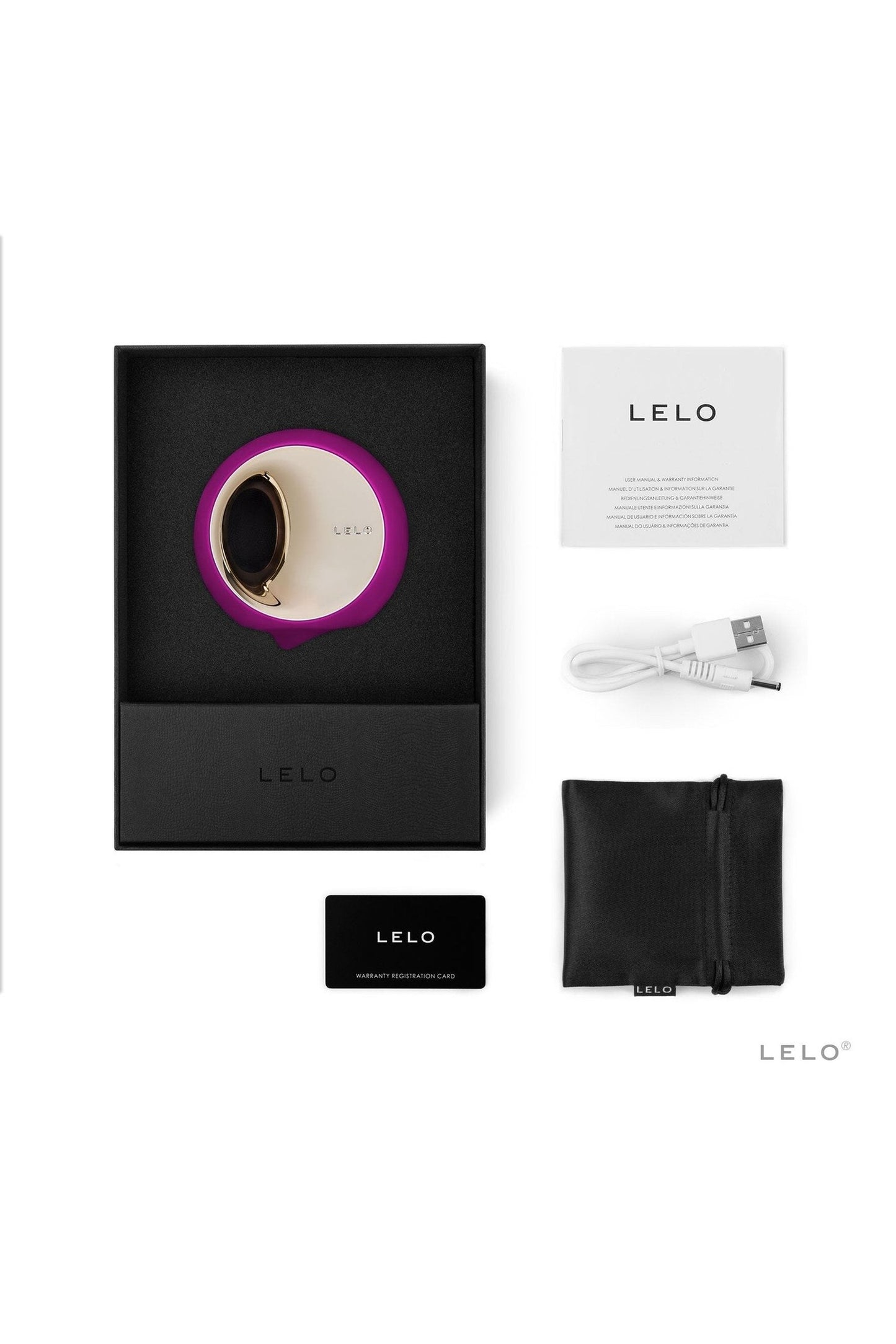 Lelo Ora 3 Deep Rose - Free Shipping