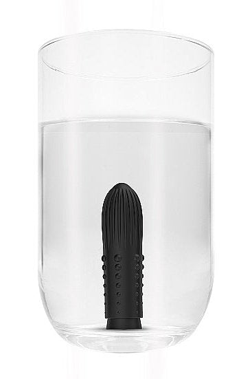 Elegance Lush Turbo Rechargeable Bullet Vibrator Black