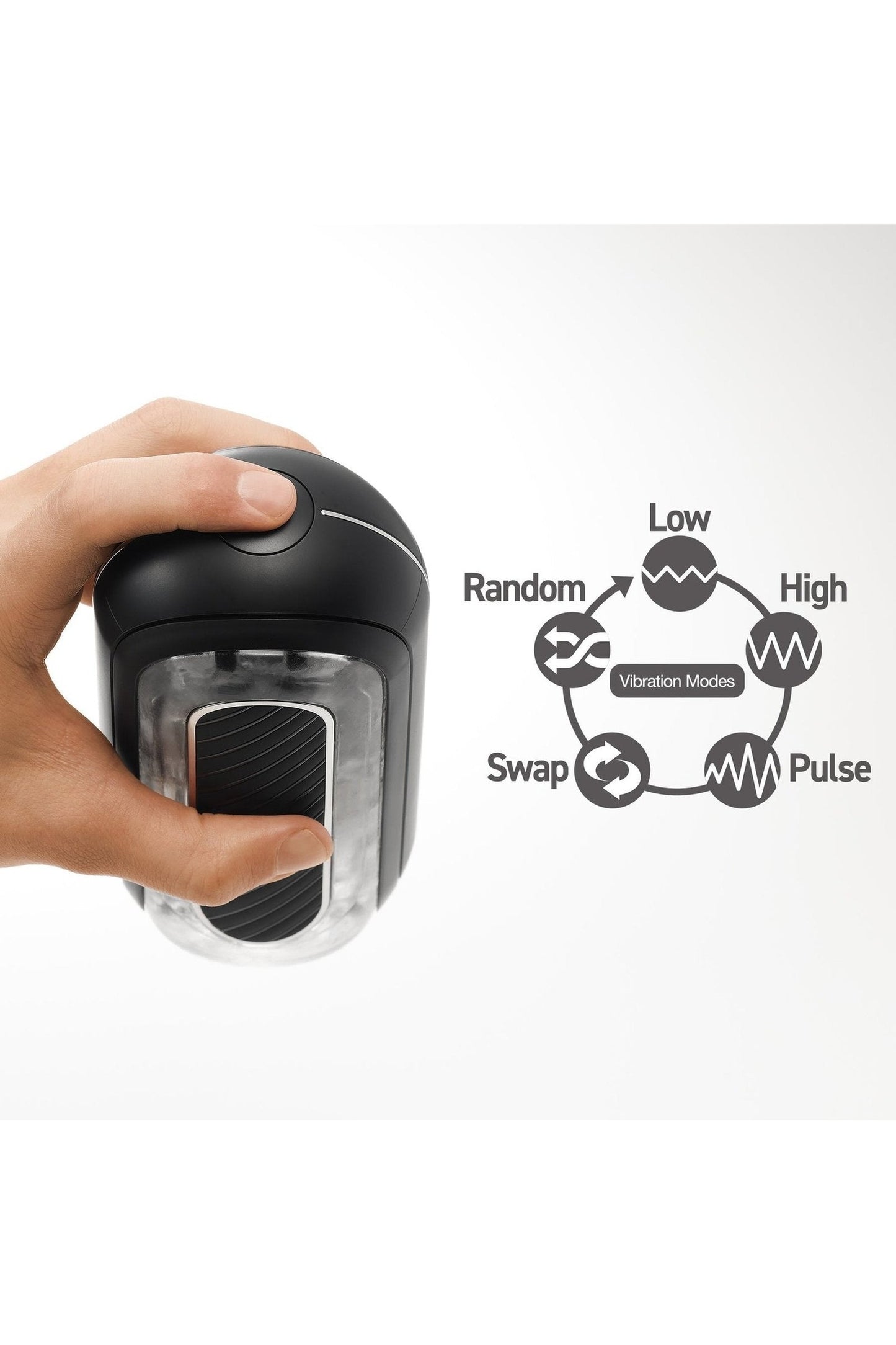 FLIP ZERO GRAVITY EV (ELECTRONIC VIBRATION) BLACK