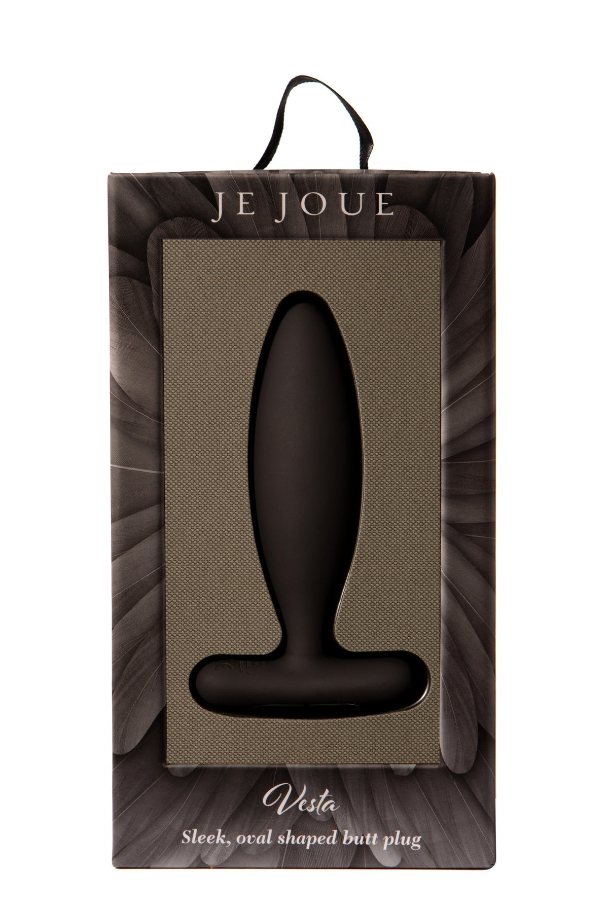 Vesta Vibrating Butt Plug Black - Free Shipping