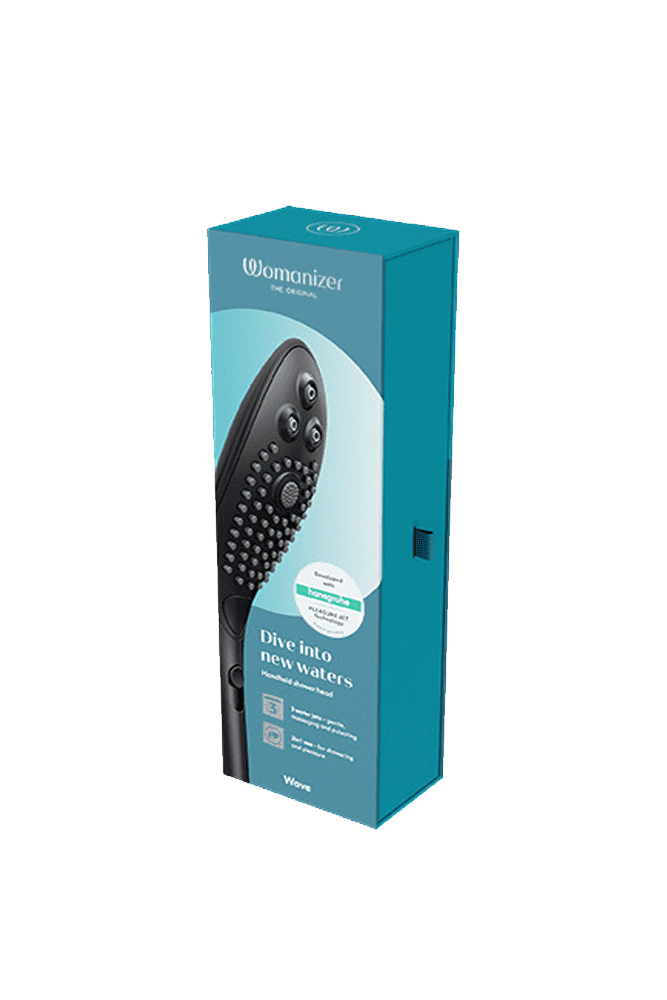 Wave - Black - Shower Head - Free Shipping