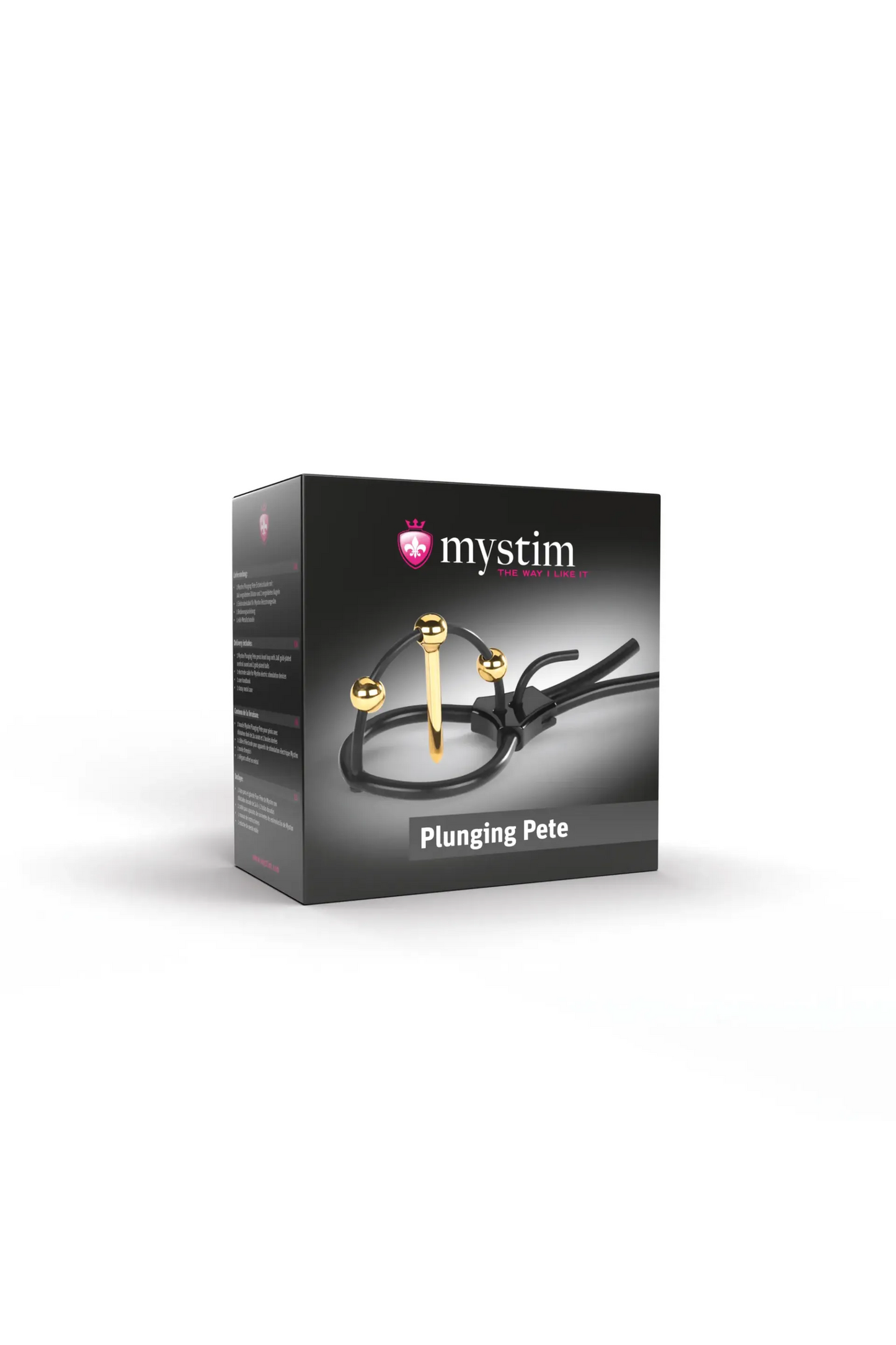 Mystim Plunging Pete - Corona Strap with Urethral Sound