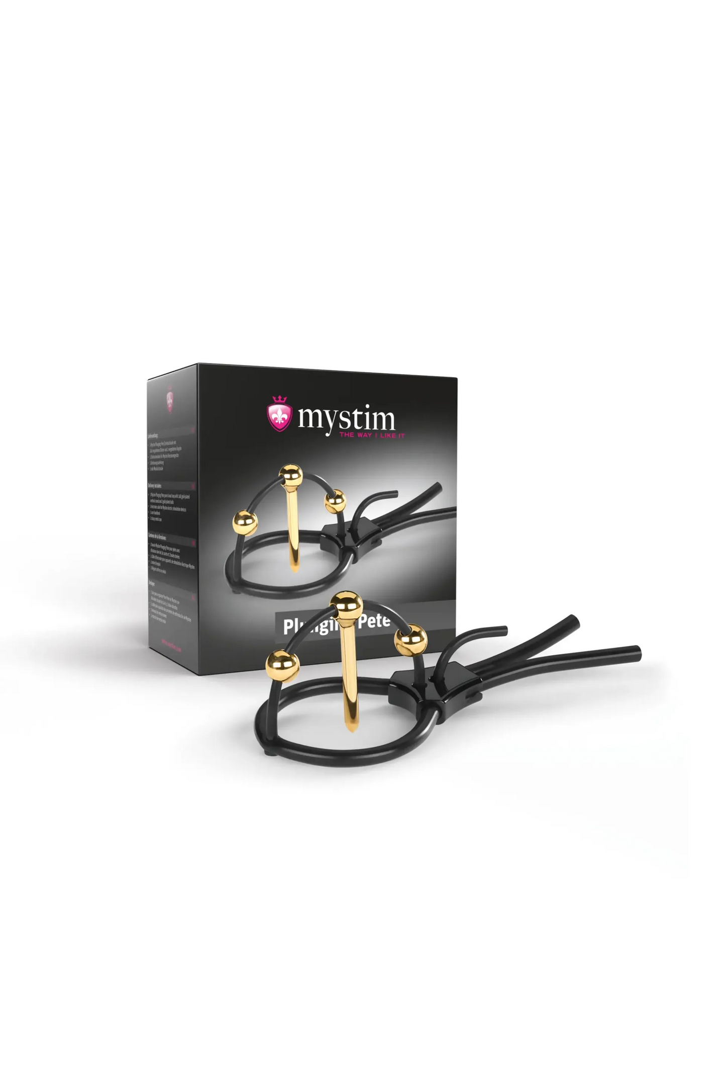 Mystim Plunging Pete - Corona Strap with Urethral Sound