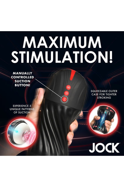 Sucking and Vibrating Masturbator - Free Shipping