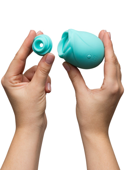 ROMP Rose Glow - Suction Vibrator - Sex Toy Clearance


