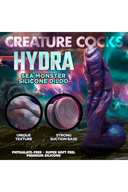 Hydra Sea Monster Silicone Dildo Free Shipping