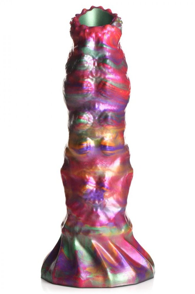 Larva Silicone Ovipositor Dildo with Eggs Sex Toy Clearance